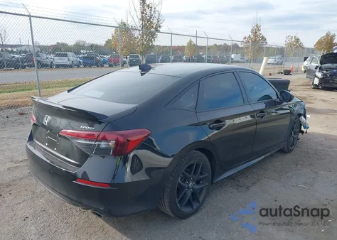 2025 Honda Civic Sport from USA, damaged, VIN 2HGFE2F55SH502545